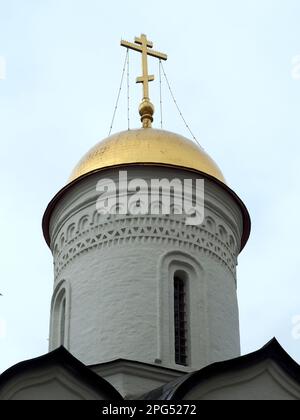 Kirche der Absetzung des Gewölbes, Tserkov' Rizophrolozhyeniya, Kreml, Moskowski Kreml, Moskau, Russland, UNESCO-Weltkulturerbe Stockfoto