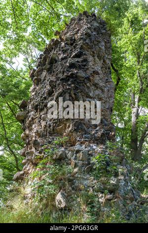 Schloss Lauenburg im Harz bei Stecklenberg Stockfoto