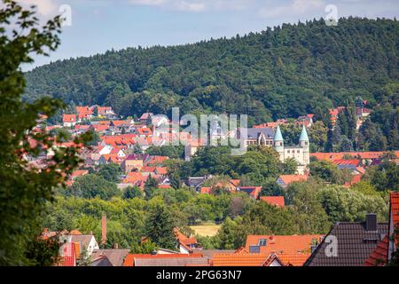 Bilder von Gernrode im Harz-Gebirge Stockfoto