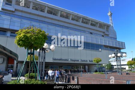 ICC, Messedamm, Westend, Charlottenburg, Berlin, Deutschland Stockfoto