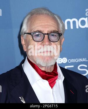 New York City, NY, 20/03/2023, Brian Cox nimmt an der „Succession“-Premiere 4 Teil, die am 20. März 2023 im Jazz im Lincoln Center in New York City, NY ©Steven Bergman/AFF-USA.COM stattfindet Stockfoto