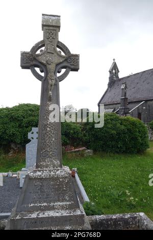 Noughaval Church, County Clare, irland Stockfoto