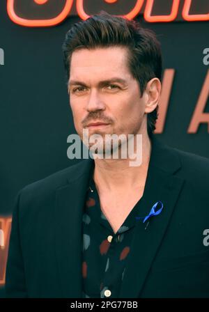 Hollywood, Kalifornien, USA 20. März 2023 der Schauspieler Steve Howey nimmt am 20. März 2023 im TCL Chinese Theatre in Hollywood, Kalifornien, USA, an der Los Angeles Premiere von Liongates „John Wick: Chapter 4" Teil. Foto: Barry King/Alamy Live News Stockfoto