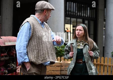 DAS OSTERABENTEUER „PETER RABBIT™“, EIN NEUES LIVE-ERLEBNIS IN COVENT GARDEN, WIRD DIESE WOCHE VOM 22. MÄRZ BIS ZUM 16. APRIL 2023 ERÖFFNET Stockfoto