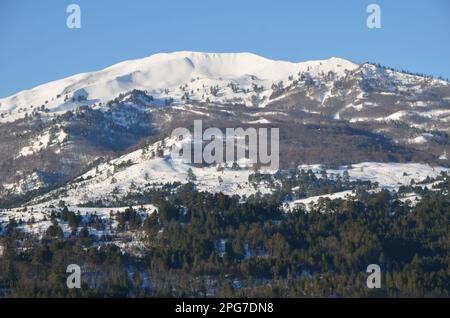 Griechenland, Nordgriechenland, Grevena Filippaioi traditionelles Dorf Stockfoto