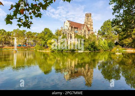 Stuttgart - 30. August 2022: Johanneskirche Am Feuersee In Stuttgart. Stockfoto