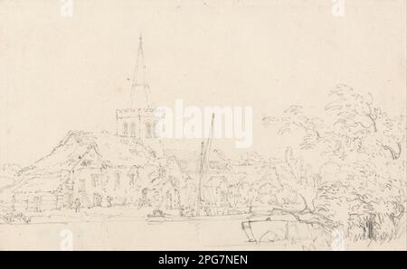 Great Marlow Church, Buckinghamshire, ca. 1795 von Thomas Girtin Stockfoto