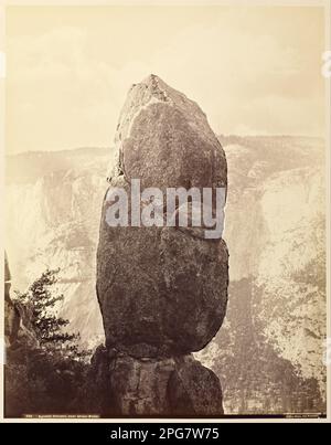 Agassiz Column, in der Nähe von Union Point 1866 - 1872 von Carleton E. Watkins Stockfoto