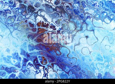Abstrakt Blau Hintergrund Stockfoto