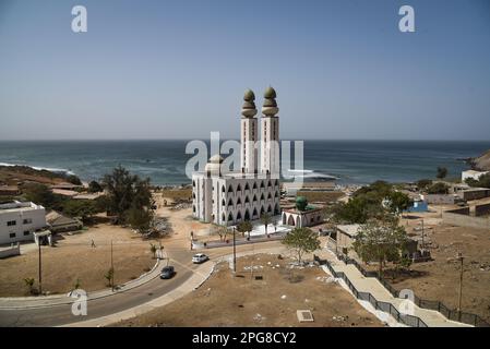 Nicolas Remene / Le Pictorium - Dakar, Senegal - 10/3/2017 - Senegal / Dakar / Dakar - die Moschee der Göttlichkeit ist eine Moschee in Ouakam, an der Westküste der senegalesischen Hauptstadt. Stockfoto