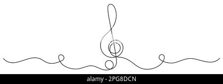 Höhenspalte durchgehende Zeichnung mit einer Linie. Stock Vektor