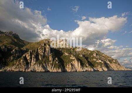 capo d'orso, costa amalfitana, positano, salerno, kampanien, italia, Stockfoto