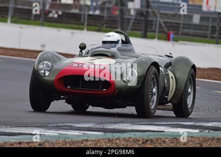 Tony Bianchi, Farrellac Allard MkII, HSCC Griffiths Haig Trophy, neu eingeführt für 2022 die Griffiths Haig Trophy ist eine Serie von 20-Minuten-Rennen Stockfoto