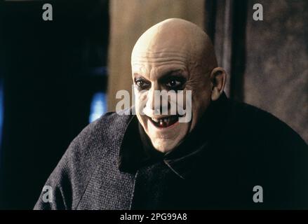 Addams Family schätzt Christopher Lloyd Onkel fester Stockfoto