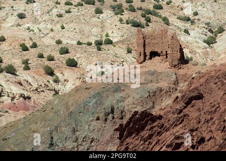 valle dell'ounila, montagne dell'alto atlante, marrakesch, marocco, nordafrika; Stockfoto