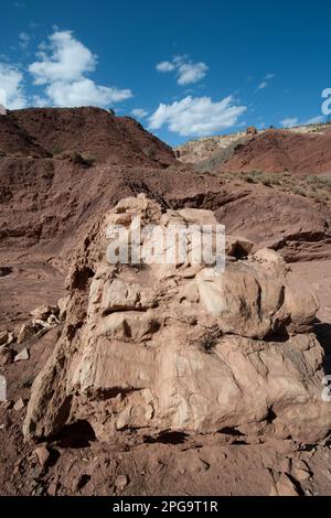 valle dell'ounila, montagne dell'alto atlante, marrakesch, marocco, nordafrika; Stockfoto