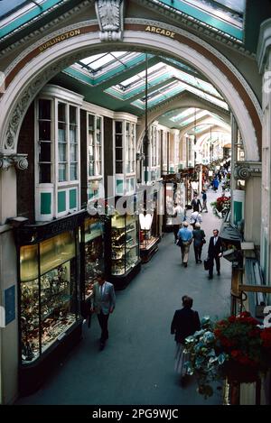 Burlington Arcade, London, England Stockfoto