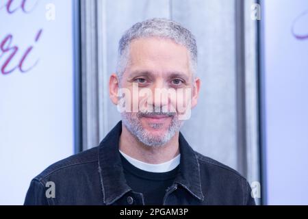 Rom, Italien. 21. März 2023. Demonstration von Arbeitern und Unternehmern im Baugewerbe in Rom (Foto: Matteo Nardone/Pacific Press/Sipa USA) Kredit: SIPA USA/Alamy Live News Stockfoto