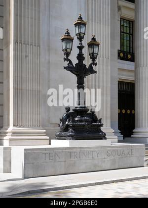 Ehemaliges Port of London Authority Building 10 Trinity Square in London Stockfoto