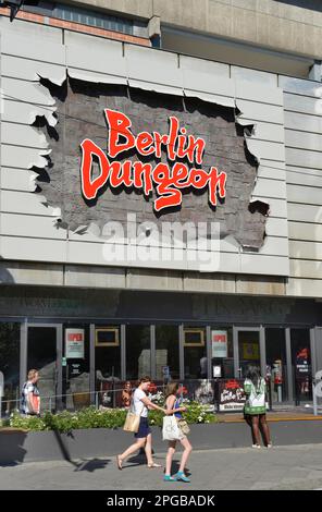 Berlin Dungeon, Spandauer Straße, Mitte, Berlin, Deutschland Stockfoto