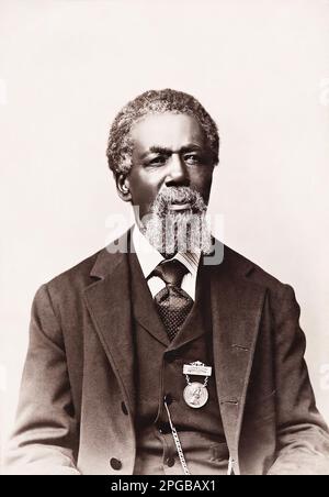 Thomas Mundy Peterson, der erste Afroamerikaner, der in den USA gewählt hat Stockfoto