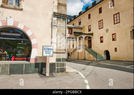 Hospiz, Europa, St., Grand Saint Bernard Pass, Grand Saint Bernard Pass, Valais, Schweiz Stockfoto