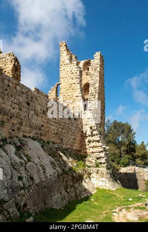 Schloss Ajlun, Ajlun, Jordanien Stockfoto