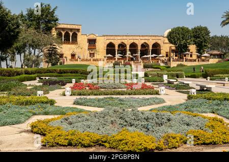 Gärten im Al Azhar Park, Kairo, Ägypten Stockfoto