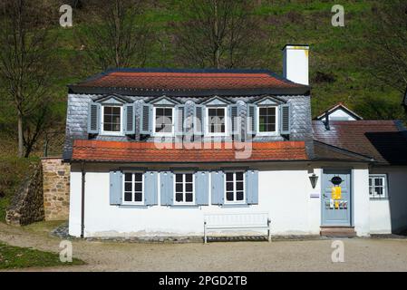 Fürstenlager-Park in Bensheim. Der ehemalige Adel-Vergnügungspark ist heute öffentlich und wird von den Einheimischen geschätzt. Stockfoto