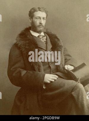 Baron Abraham Edmond Benjamin James de Rothschild Stockfoto