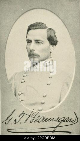 Pierre Gustave Toutant-Beauregard Stockfoto