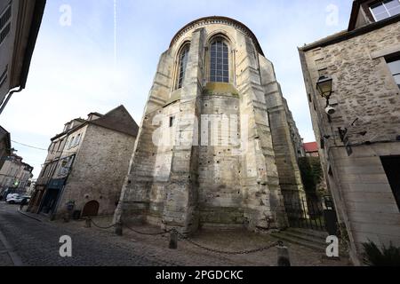 Allgemeine Betrachtungen über Senlis a commune im nordfranzösischen Departement Oise, Hautes de France. Stockfoto