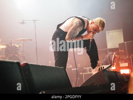 Strey from the Path live im O2 Victoria Warehouse Manchester UK, 17. März 2023 Stockfoto