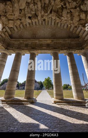 Königlicher Salzwerk-Komplex in Arc-et-Senans, UNESCO-Weltkulturerbe, Franche Comte, Frankreich Stockfoto