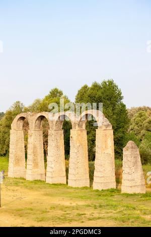 Acqui Terme Roman Aqueduct, Piemont, Italien Stockfoto