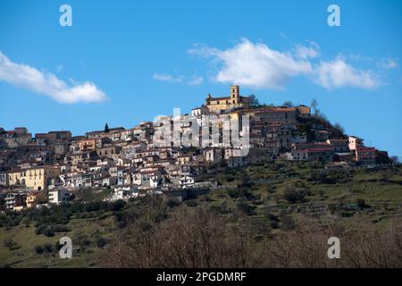 grumento Nova, val d'AGRI, potenza, basilicata, italia, Stockfoto