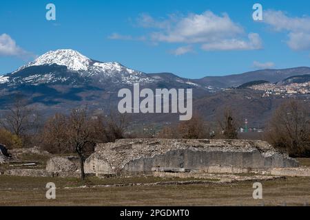 grumentum, grumento Nova, val d'AGRI, potenza, basilicata, italia, Stockfoto