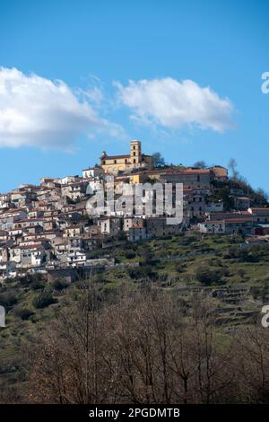 grumento Nova, val d'AGRI, potenza, basilicata, italia, Stockfoto