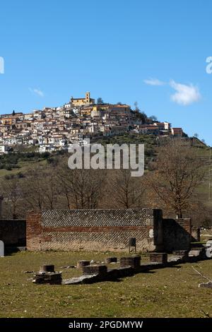 grumentum, grumento Nova, val d'AGRI, potenza, basilicata, italia, Stockfoto