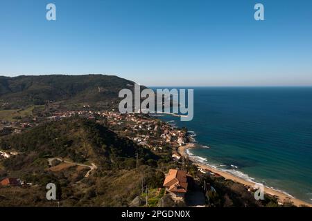 san marco di castellabate, salerno, kampanien, italien, Stockfoto