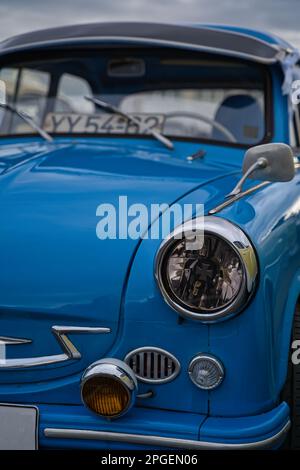 trabant 500 Sektenauto aus dem Osten, ehemaliger ddr Stockfoto