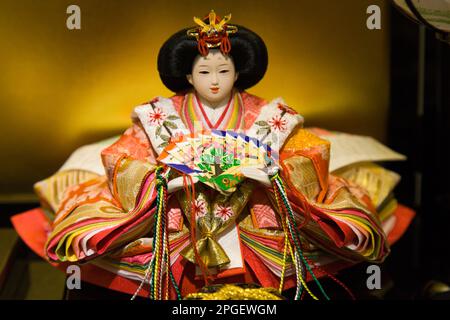 Japan, Tokio, Puppen, Puppen, Hina Matsuri, Mädchen-Festival, Stockfoto