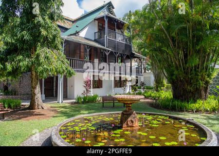 Kenwyn House Victoria Mahe Seychellen Stockfoto