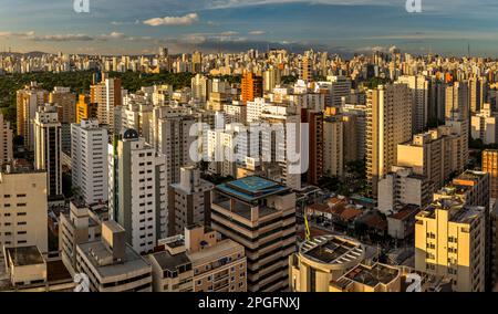 City Scape, Sao Paulo. Brasilien Stockfoto