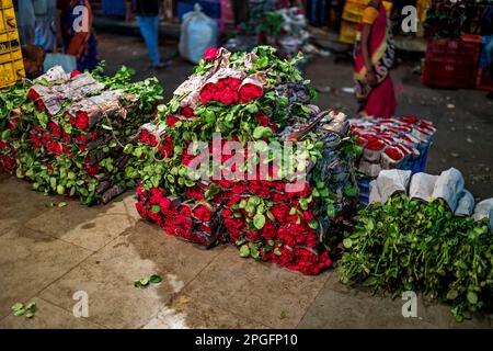 Blumenmarkt Stockfoto