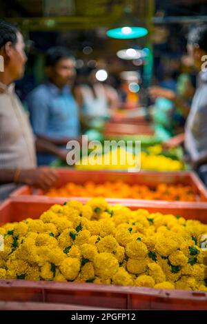 Blumenmarkt Stockfoto