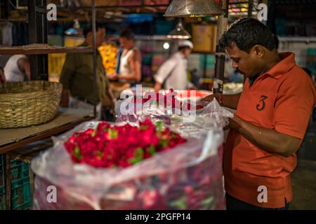 Blumenmarkt Stockfoto