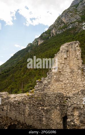 Bastione di Riva, Schloss aus dem 16. Jahrhundert über Riva am Gardasee Stockfoto