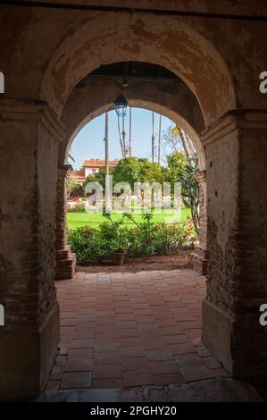 Mission San Juan Capistrano in Kalifornien Stockfoto