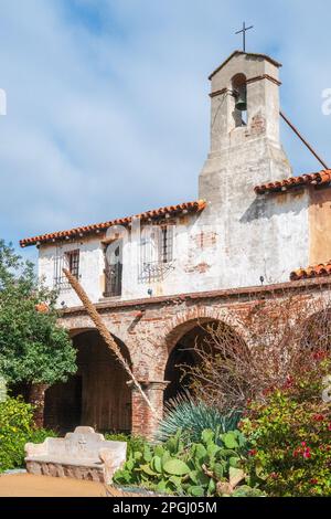 Mission San Juan Capistrano in Kalifornien Stockfoto